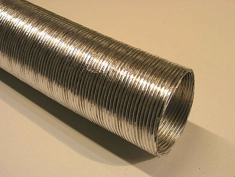 Flexible exhaust tubes