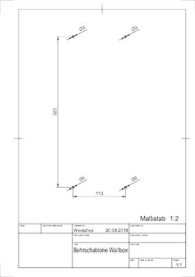 Kompey drilling template