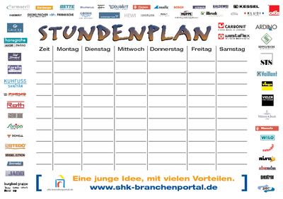 Schul - Stundenplan